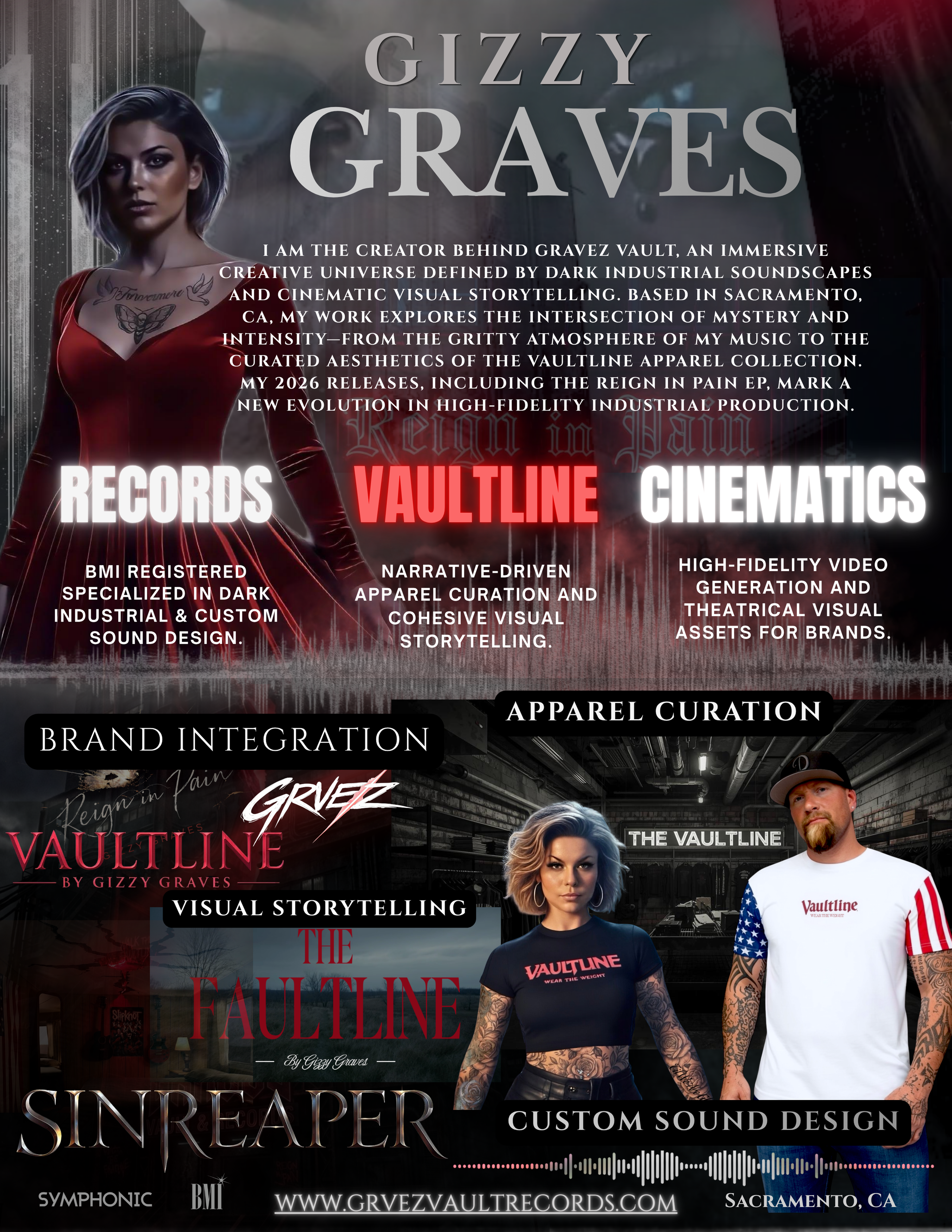 Gizzy Graves Official Media Kit — EPK